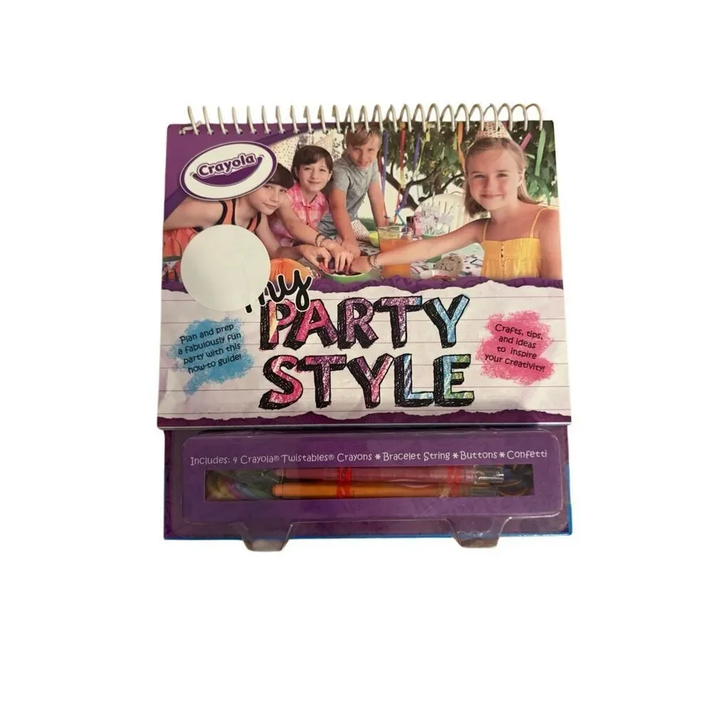 Brand New Flowerpot Press Crayola My Party Style Craft Kit: Bracelet String - Picture 2 of 5